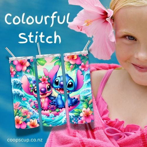 Colourful Stitch BG