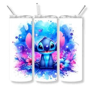 Cute Stitch Tumbler - Colorful and Adorable Design Clearance