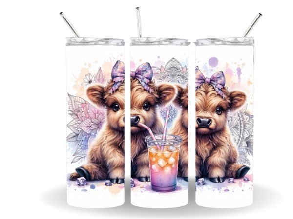 Highland Cow Cutie Tumbler Clearance