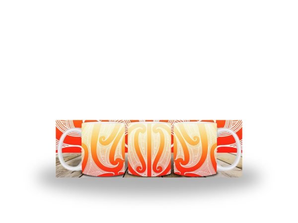 Orange Màori Mug