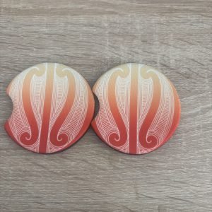 Ombre Maori Car Coasters