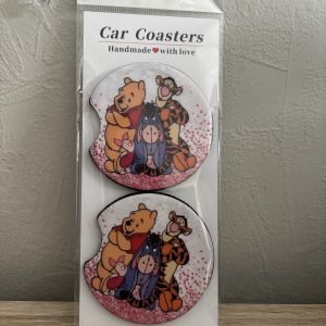 Pooh Car Coasters