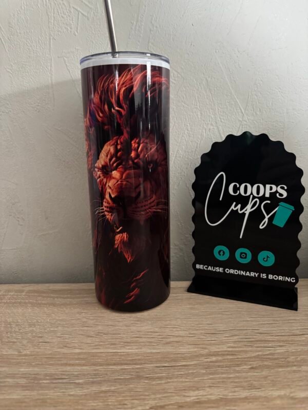 Clearance Lion Tumbler