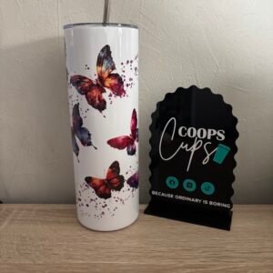 Clearance Butterfly 2 Tumbler