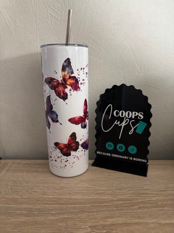 Clearance Butterfly 2 Tumbler