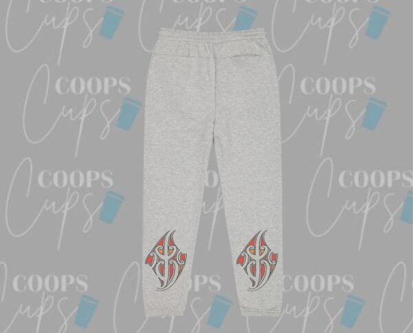 Pre-Order: Custom Track Pants with Red Māori-Inspired Design