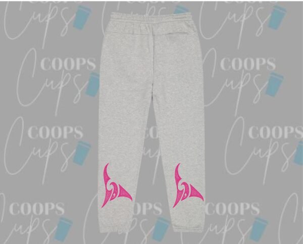 Pre-Order: Custom Track Pants with Pink Māori-Inspired Design - Image 3