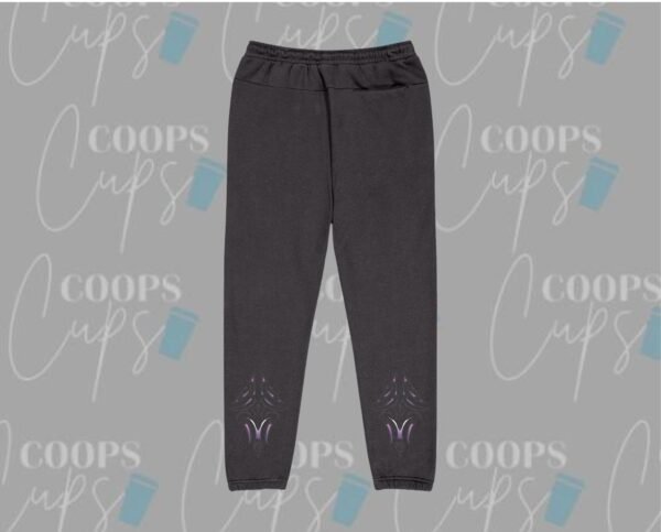 Pre-Order: Custom Track Pants with Purple Māori-Inspired Design - Image 2