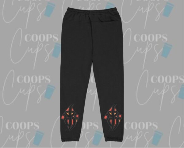 Pre-Order: Custom Track Pants with Red Māori-Inspired Design - Image 2