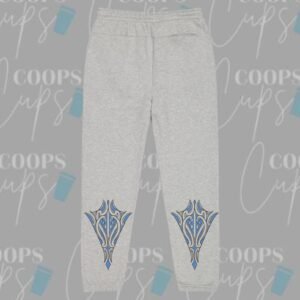 Pre-Order: Custom Track Pants with Blue Māori-Inspired Design