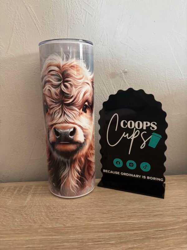 Highland cow clearance tumbler