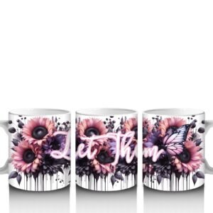 Let Them Floral Mug