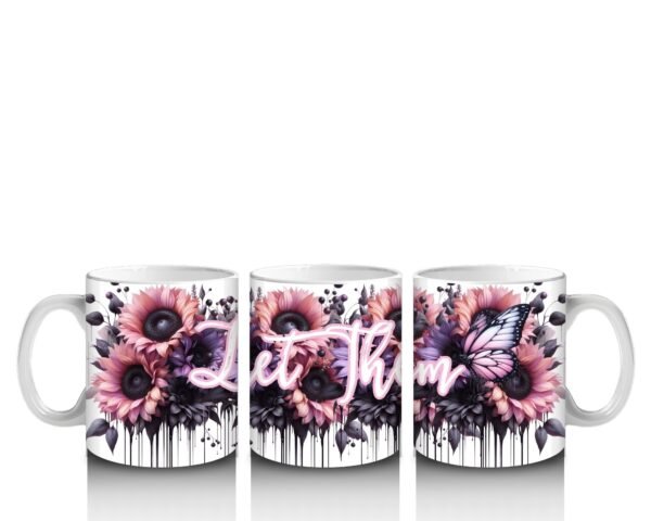 Let Them Floral Mug