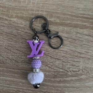 Lv Key Ring Purple