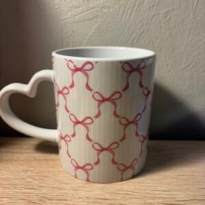 Bow Heart Mug