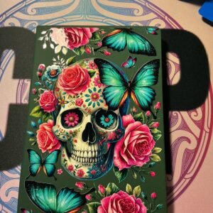 Skull Note Book