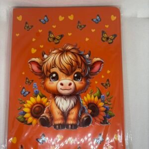 Baby Highland Cow Note Book